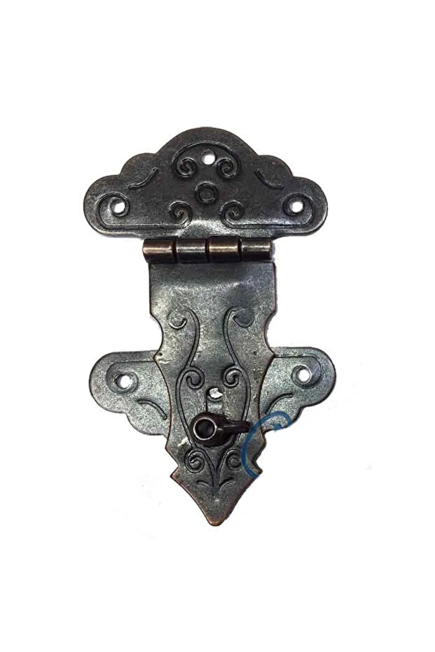 Lock with Tail, Chest, Box Strap - 36X60Mm, Oxide, 1 Pc