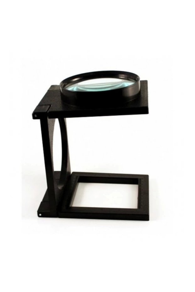 110 mm Folding Magnifying Glass Perfect for Project Drawing, Small Writing, Etc. Reading on the Table.