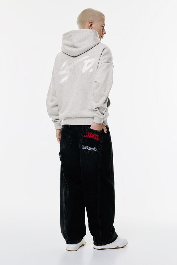 STWD kapüşonlu sweatshirt - 3