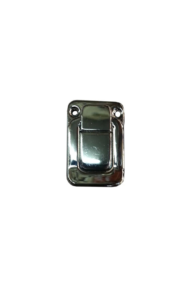 Spring Suitcase Lock - 32X48Mm, Nickel, 1 Pcs