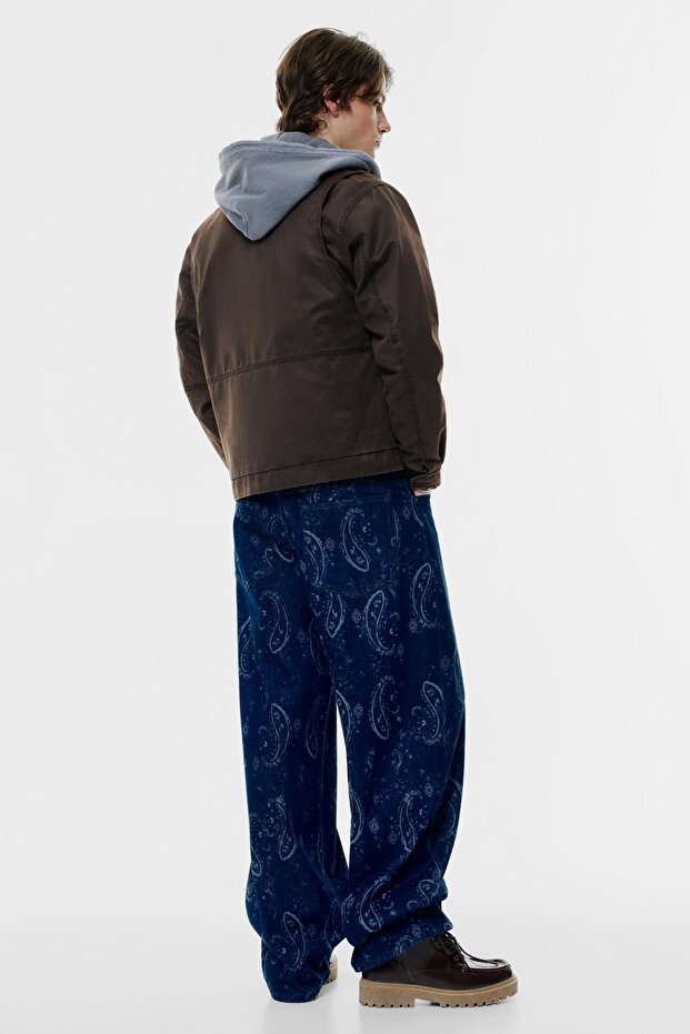 Fitilli yakalı mumlu ceket - 6