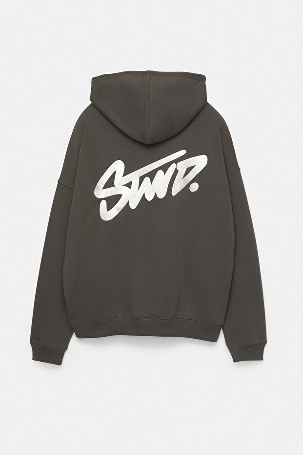 STWD kapüşonlu sweatshirt - 7