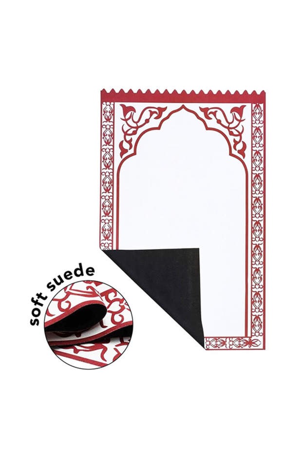 SAJADA - Soft Suede Prayer Mat with Velvet Pouch