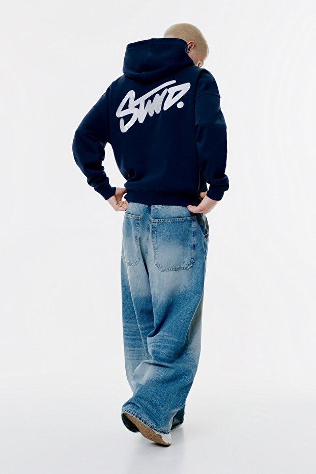 STWD kapüşonlu sweatshirt - 3