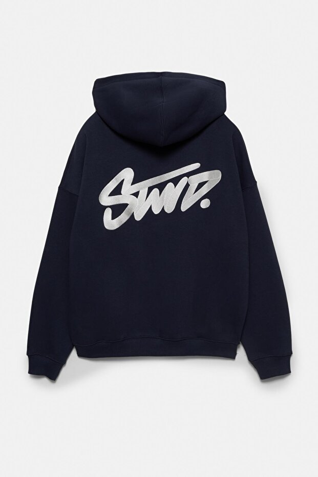 STWD kapüşonlu sweatshirt - 6