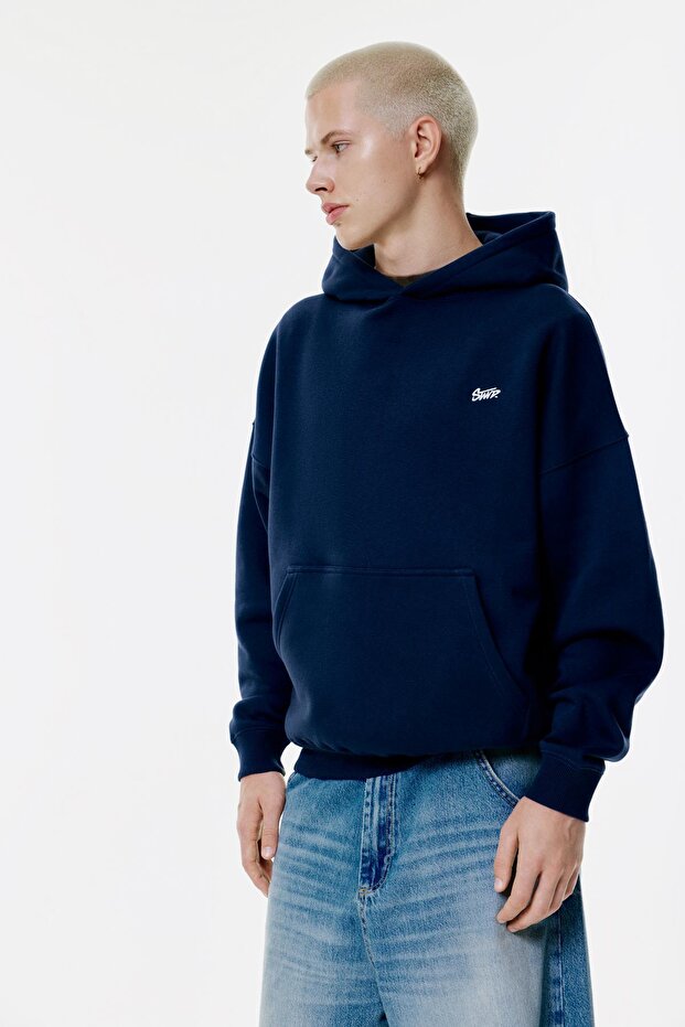 STWD kapüşonlu sweatshirt - 1