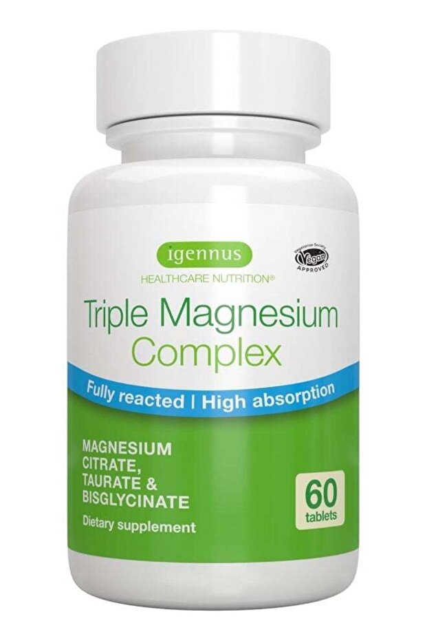 Triple Magnesium Complex, 60 Tablets - 1