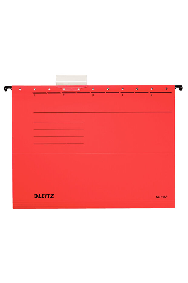 Hanging file Alpha red - 1
