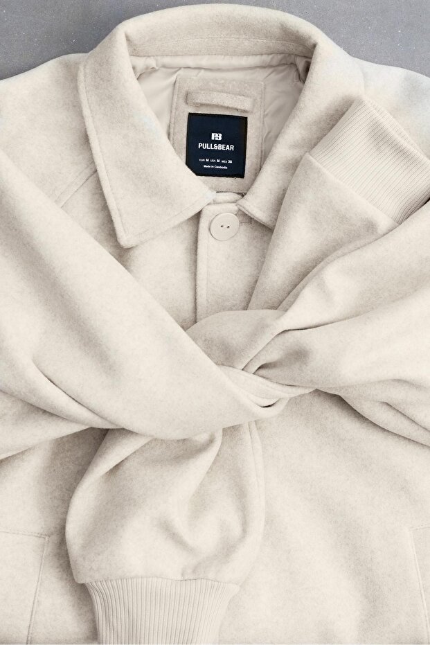 Düğmeli yaka kazak - 1