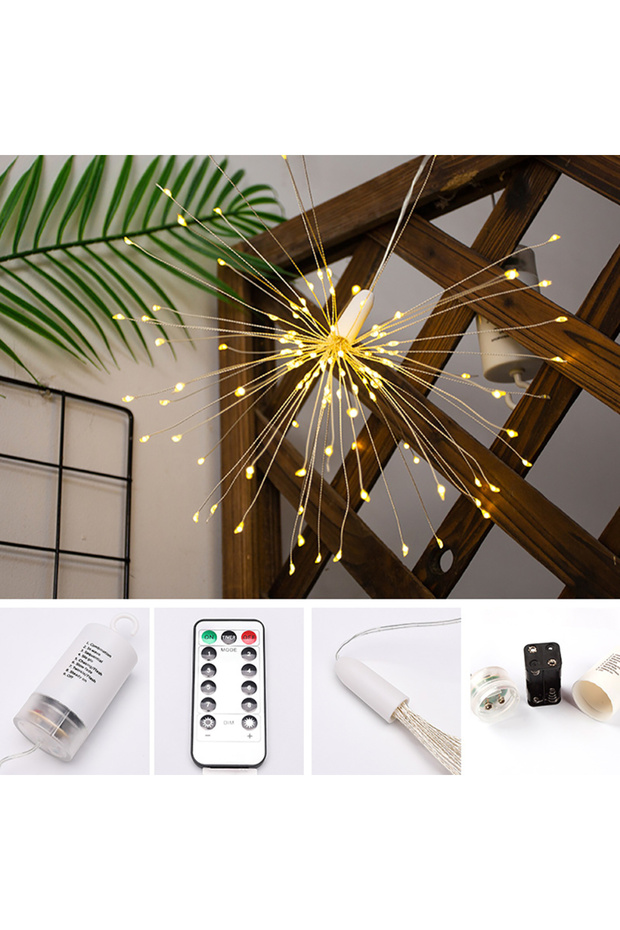 Dandelion lamp, with remote control, 180 LED dots with remote control - 1