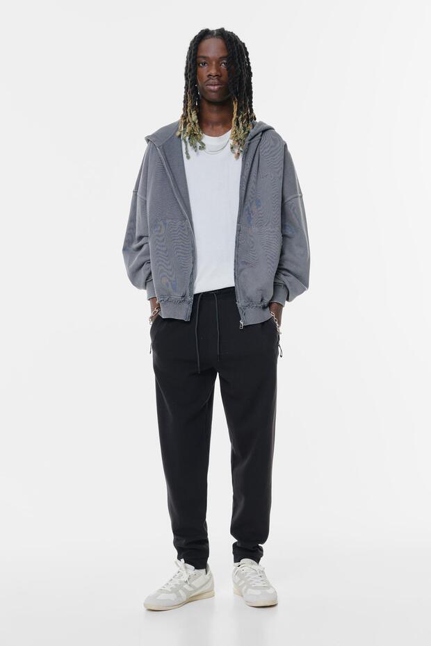 Interlok eşofman pantolonu - 1