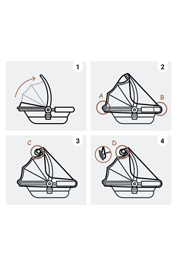 Rain cover for the shell – - 6