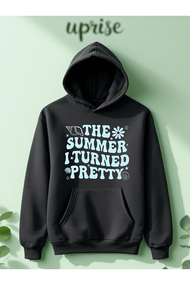 The Summer I Turned Pretty Printed Cotton 3-Thread Oversized Sweatshirt
