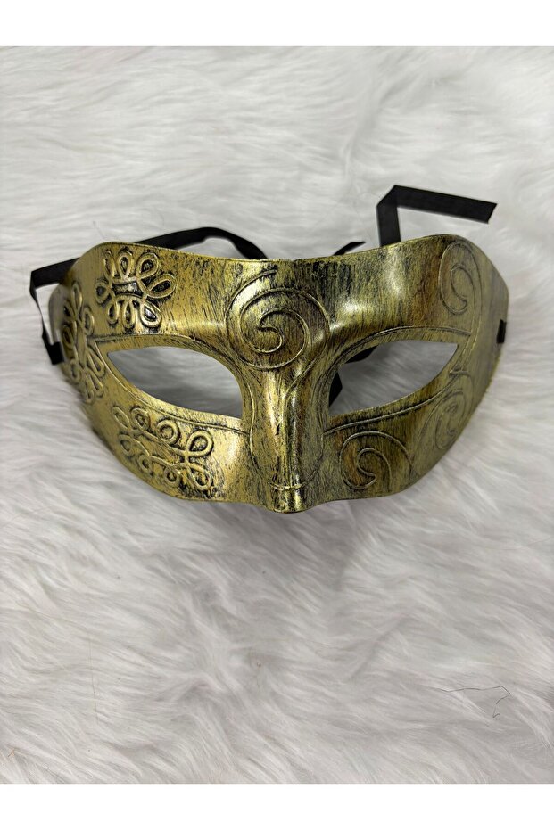 ERKEK PARTİ MASKESİ GOLD - 1
