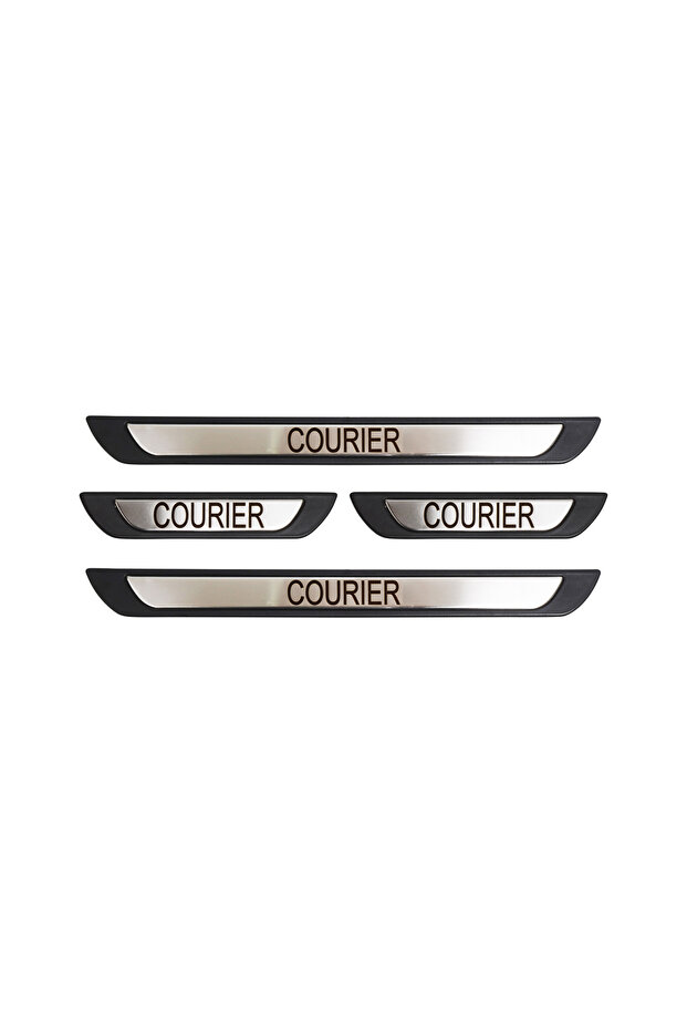 Courier Uyumlu Kapı Eşiği Krom Abs 4 Parça - 1