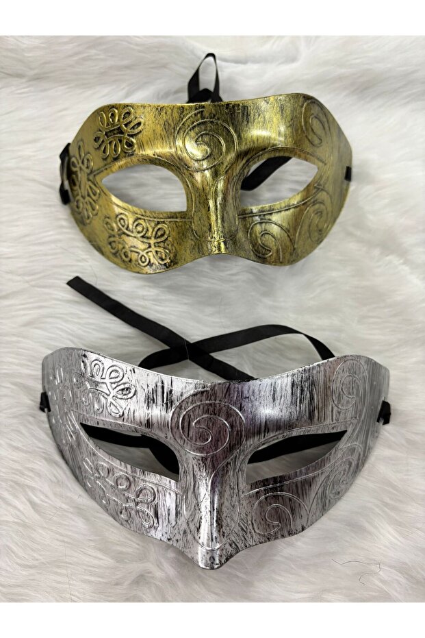 ERKEK PARTİ MASKESİ GOLD - 2