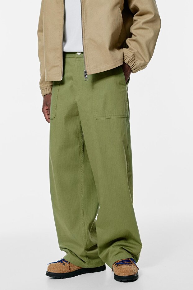 Oversize kargo pantolon - 4