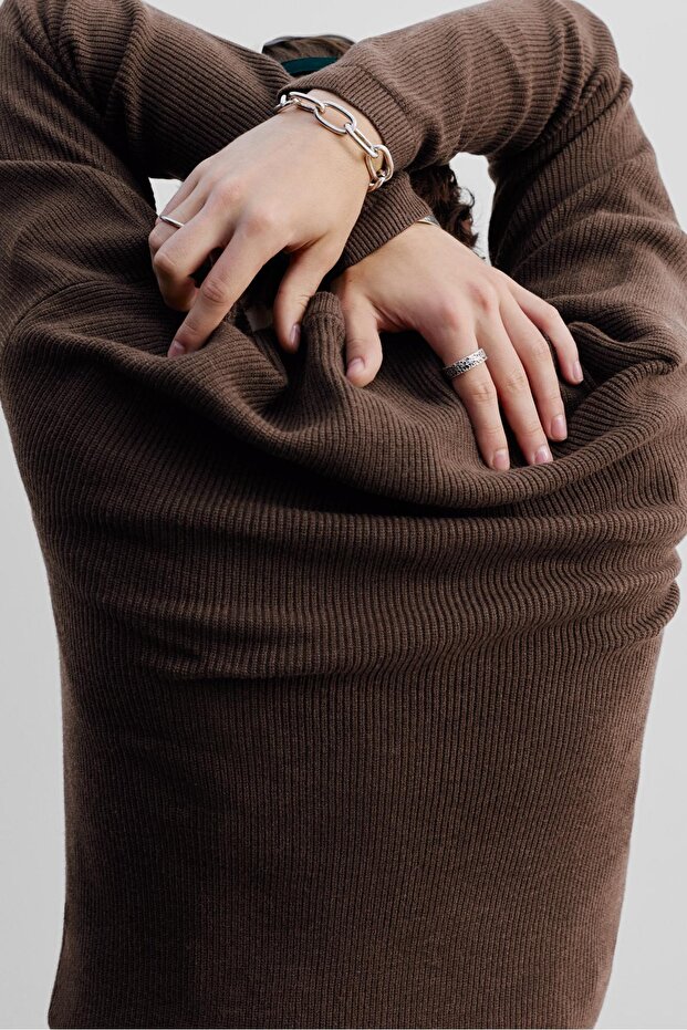 Düğmeli yaka kazak - 2