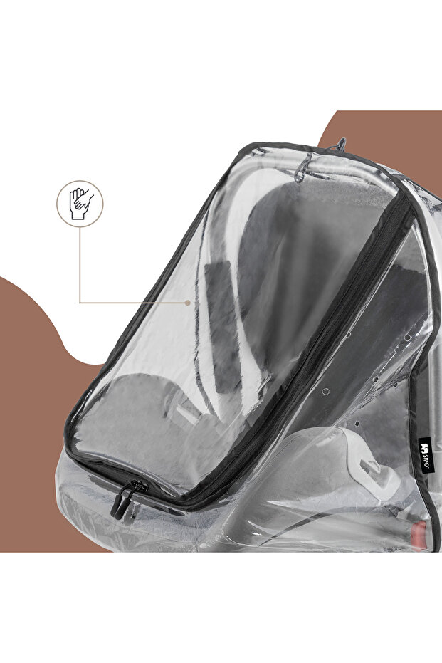 Rain cover for the shell – - 4