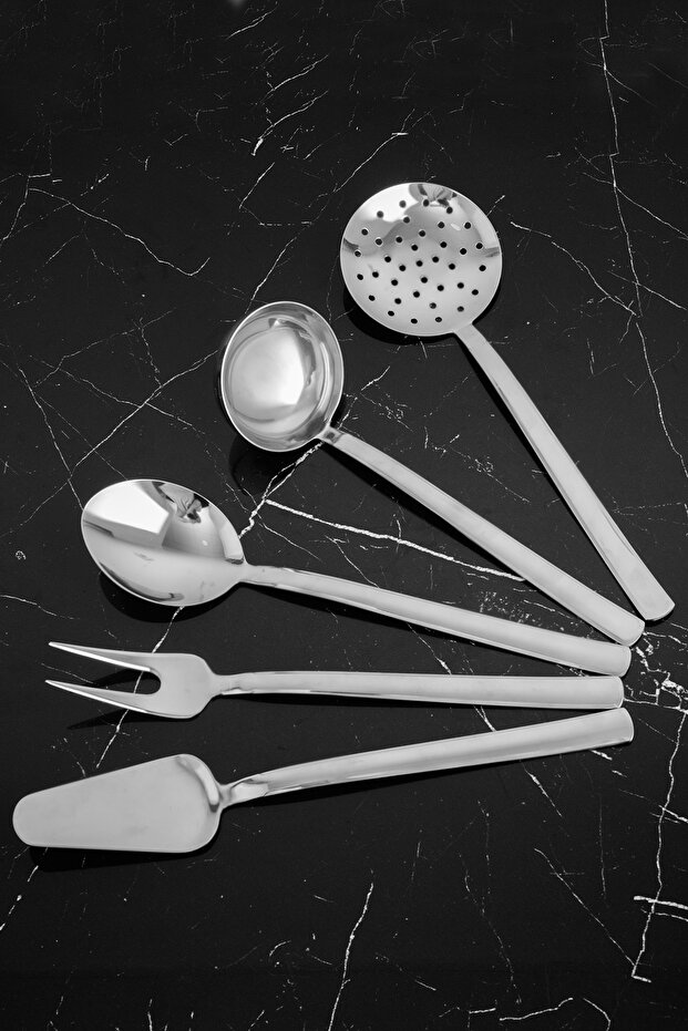 Paslanmaz Çelik Milas Servis Seti - 1