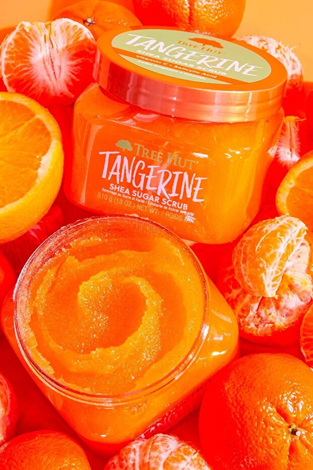 Tree Hut Tangerine Shea Sugar Scrub Vücut Peelingi 510GR - 2