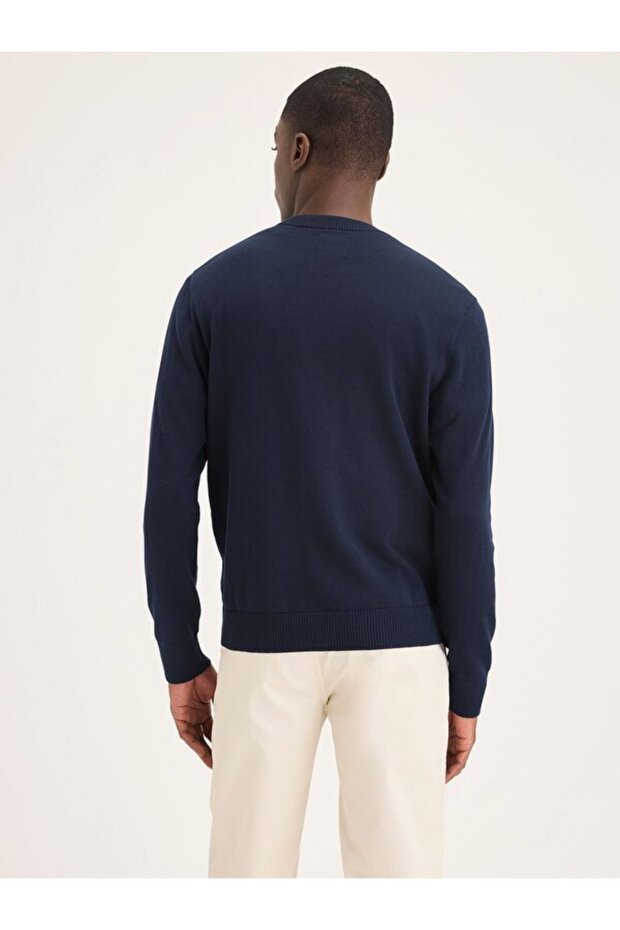 V Yaka Regular Fit Kazak - 2