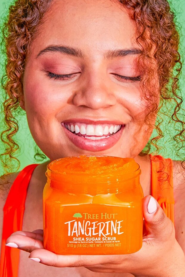 Tree Hut Tangerine Shea Sugar Scrub Vücut Peelingi 510GR - 7