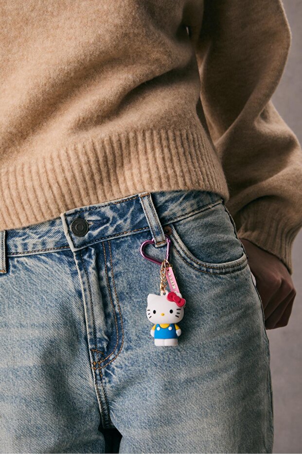 سلسلة مفاتيح على شكل هالو كيتي - 4