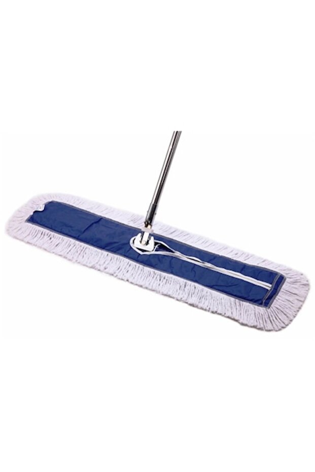 Rectangular Mop System 90cm x 16cm, includes mop + aluminum handle + support - 1