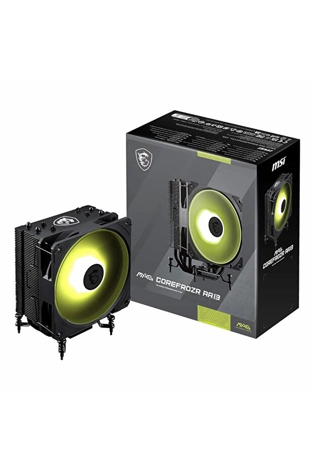 MAG CoreFrozr AA13 ARGB AM5/1851P Siyah İşlemci Hava Soğutucu - 1