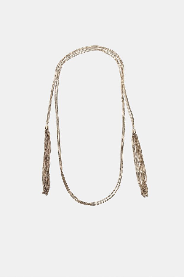 Sallantılı choker kolye - 5