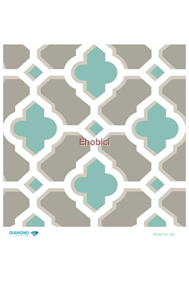 ورق ديكور نحاسي ماسي - 252 - 30x30