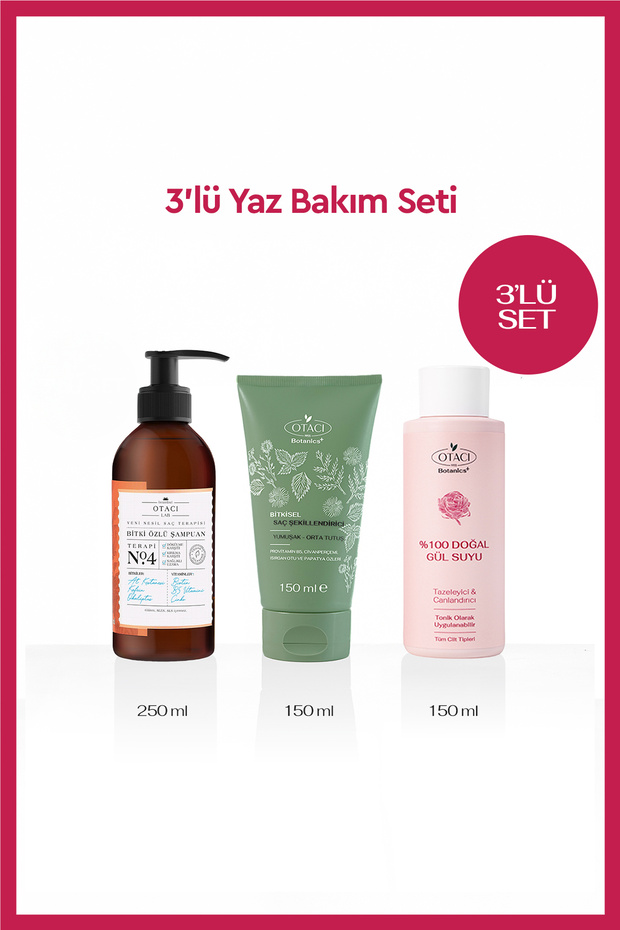 3lü Yaz Bakım Seti - 1