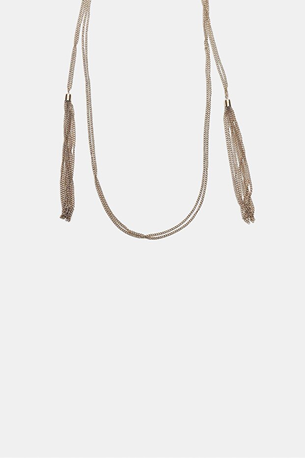 Sallantılı choker kolye - 1