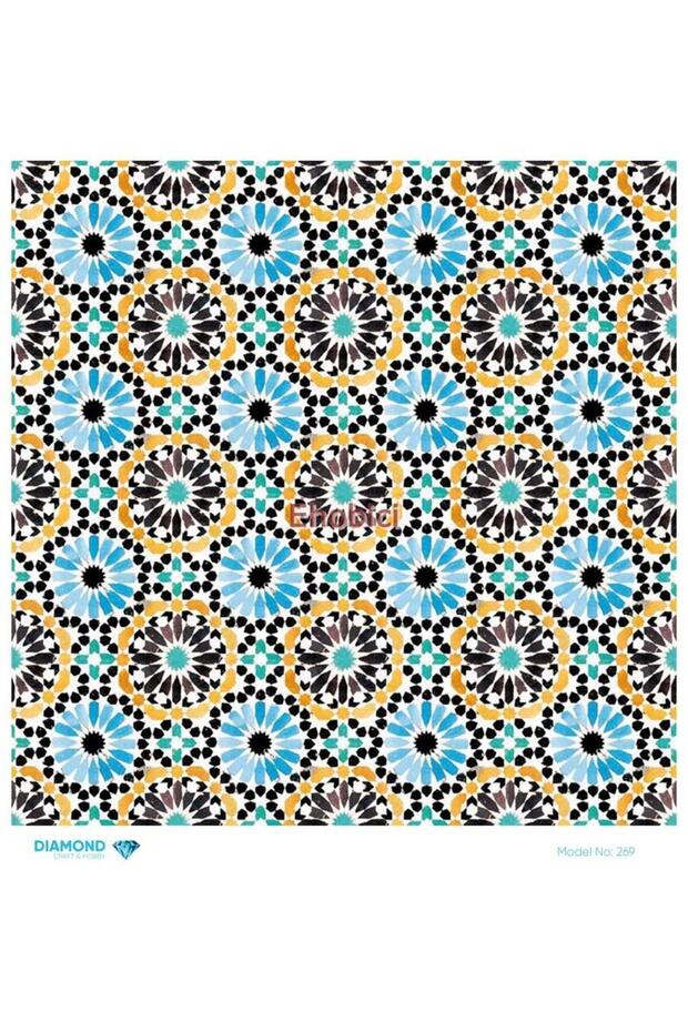 ورق ديكور نحاسي ماسي - 269 - 30x30