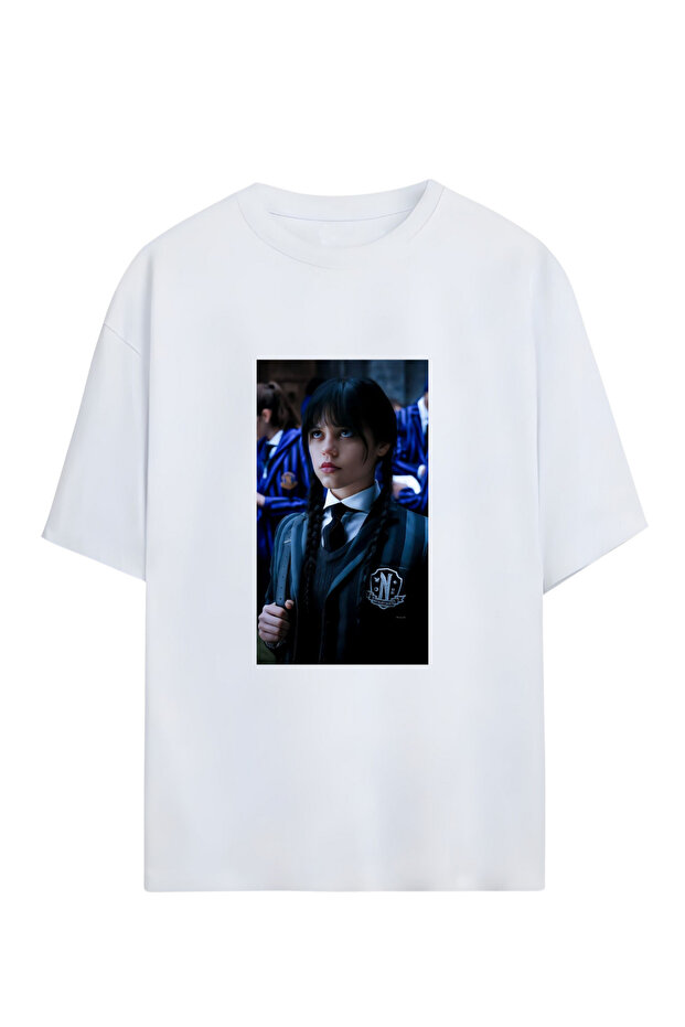 Wednesday Unisex Oversize Cotton T-Shirt