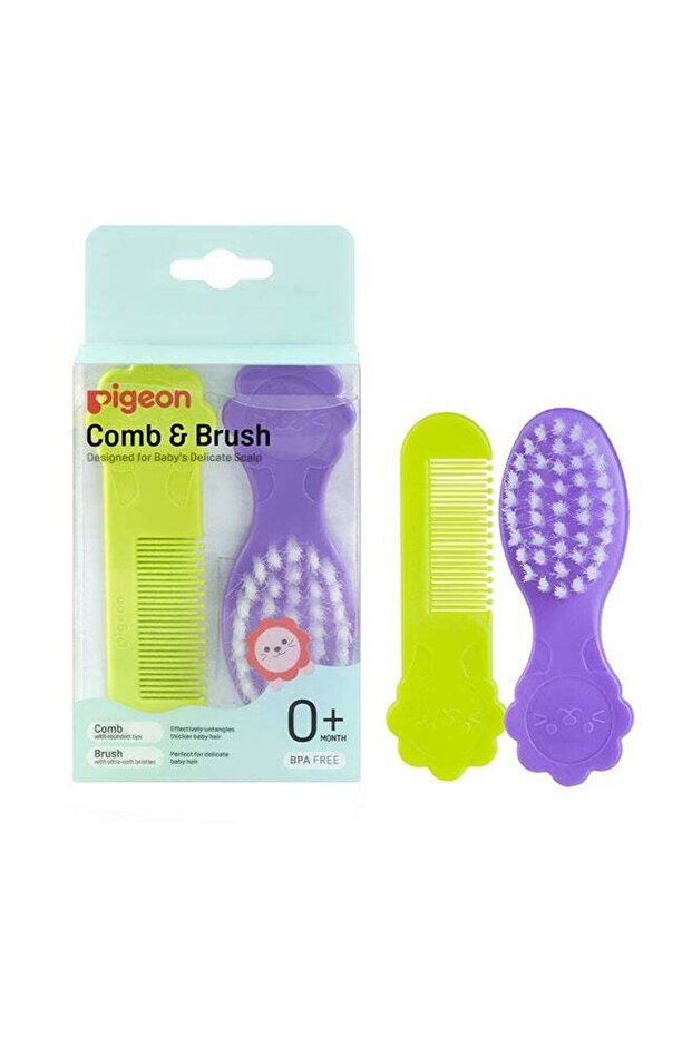 مجموعة مشط وفرشاة - 1