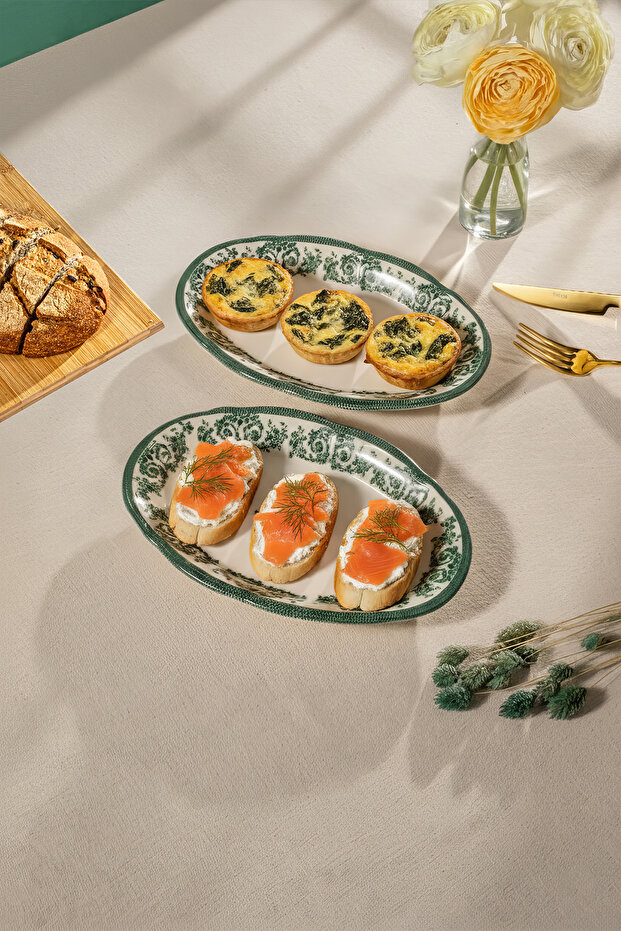Majestic Green 2-Piece Kayak Plate