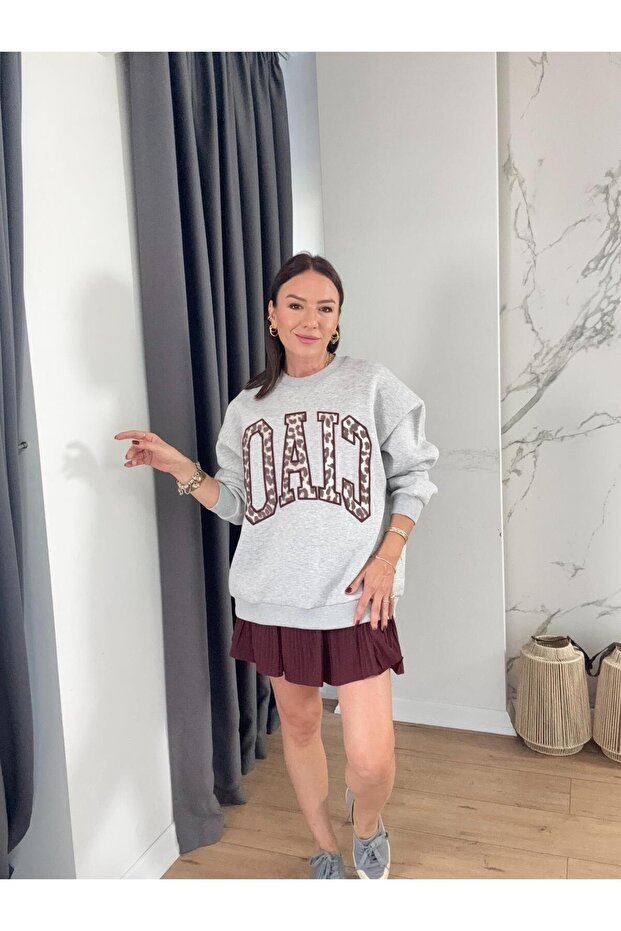 Piliseli Şort Etek KAHVE - 2