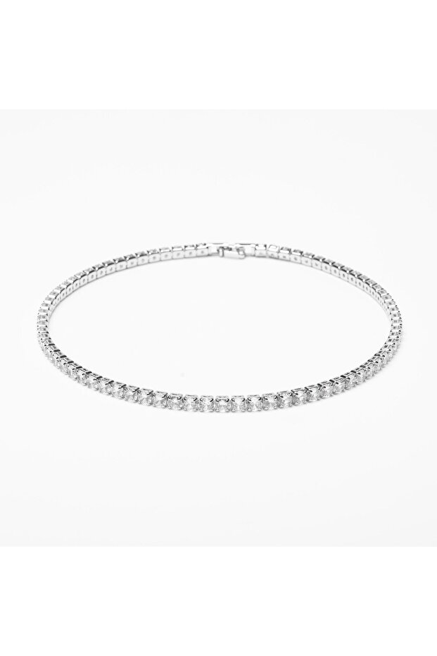 Chocker Argintiu Tennis - 1