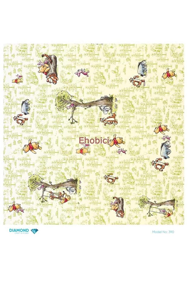 ورق ديكور نحاسي ماسي - 390 - 30x30