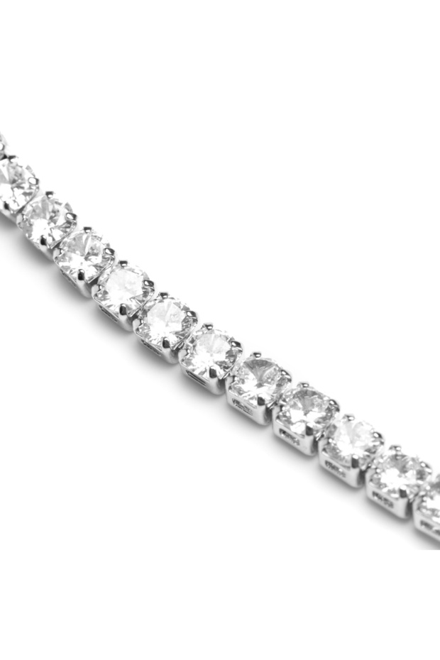 Chocker Argintiu Tennis - 3