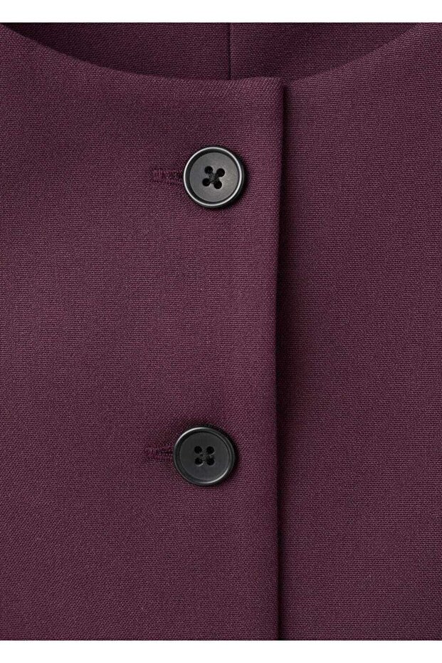 Düğmeli takım yelek - 6