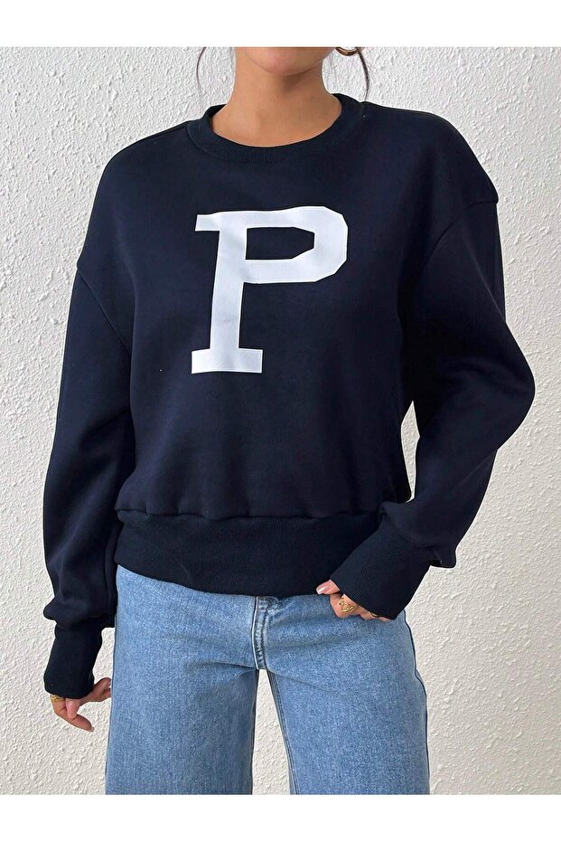 سويت شيرت بحرف P - 3