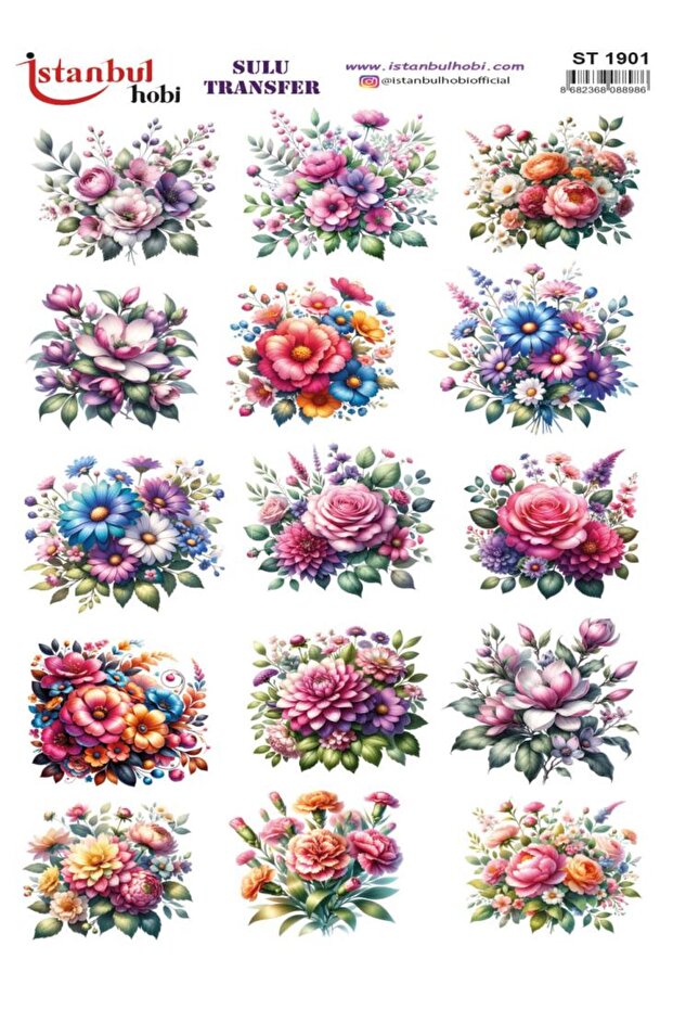Water Transfer Paper 25X35Cm St-1901