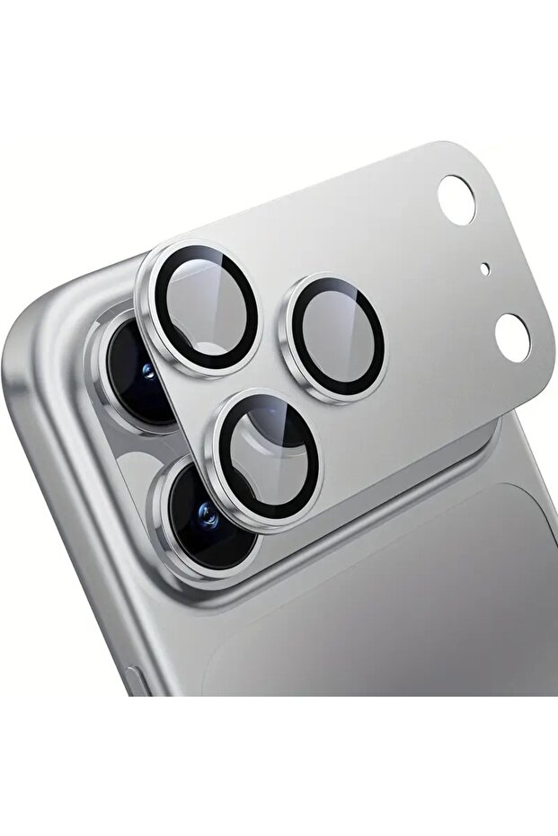 واقي عدسة ملون من الزجاج المقوى متوافق مع هاتف Apple iPhone 17 Pro Max