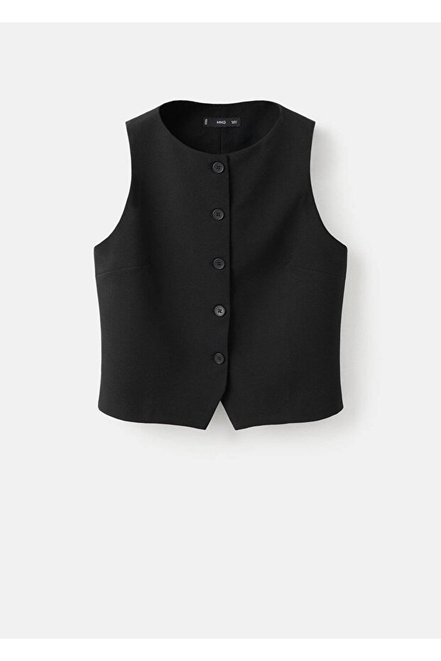 Düğmeli takım yelek - 3