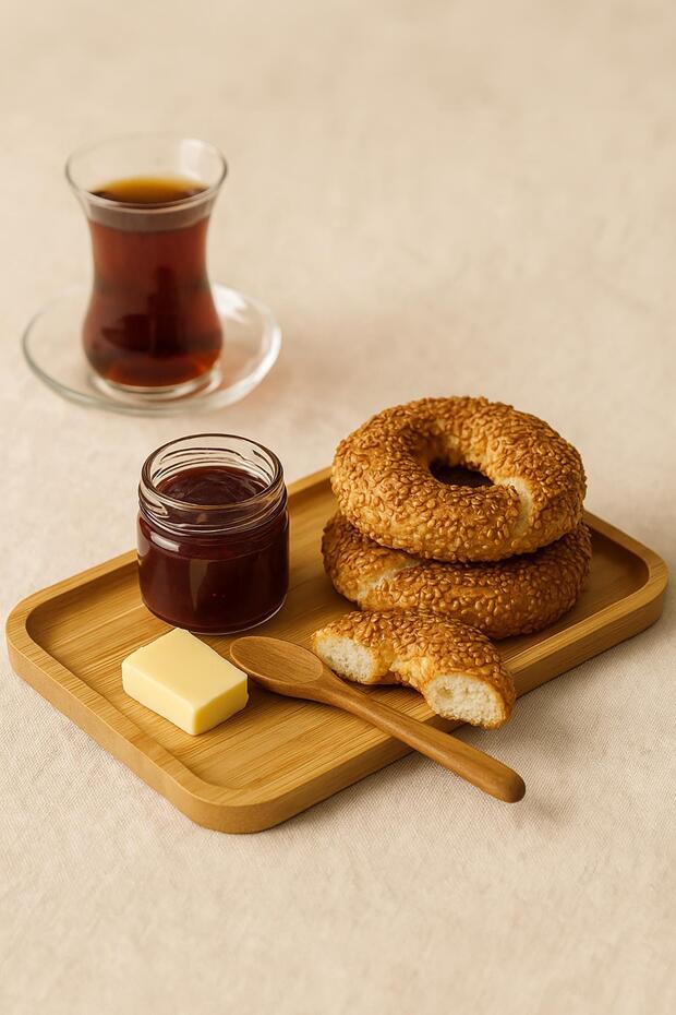 Rectangular Bamboo Presentation Tray 14X24 cm - 2