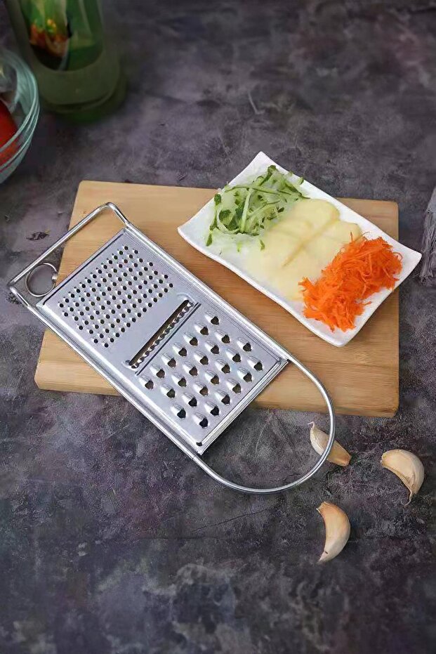 Paslanmaz Çelik Tutmalı Rende - 3