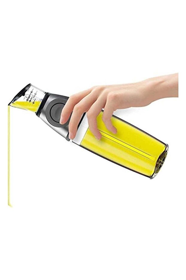 Olive Oil Dispenser Bottle for Cooking - 1 Pack Oil and Vinegar Cruet with Drip-Free Spouts -